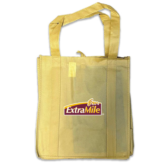 Non-Woven Grocery Tote - ExtraMile Print
