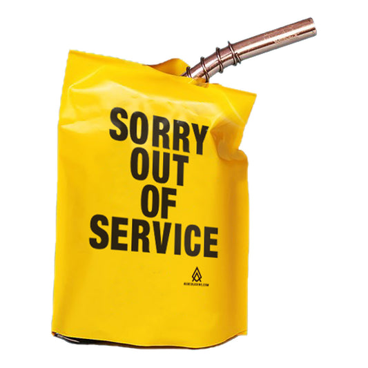 Out of Service Gas Nozzle Bag  - Yellow