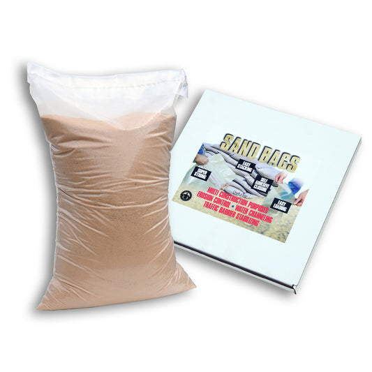 Sandbags - Clear Plastic Self-adhesive empty sand bags - LDPE