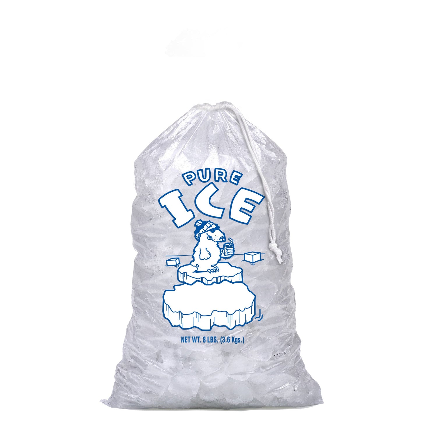 Ice Bags - Drawstring - Polar Bear - Hercules Inc. Shop
