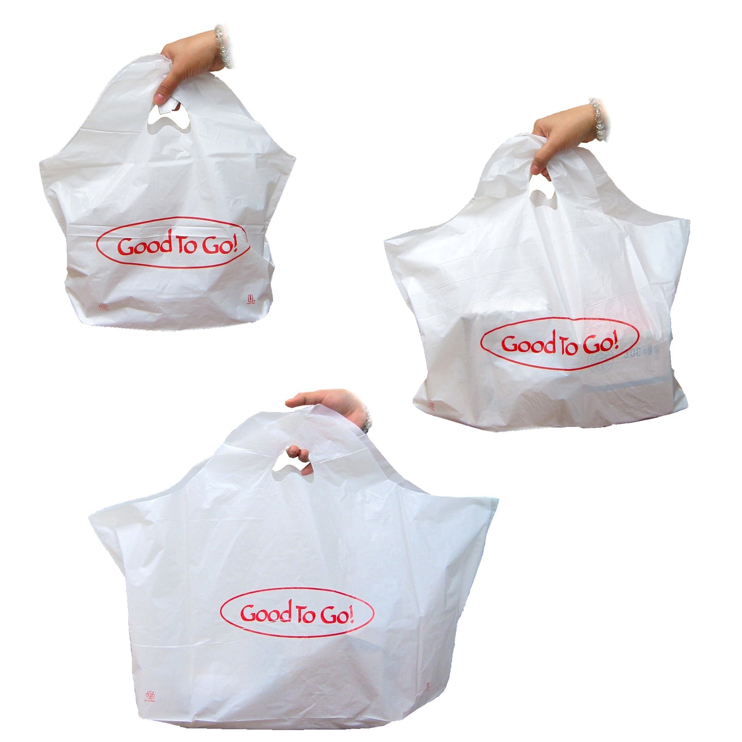 Take Out Bag "Good To Go" Small - 1,000/Case - Hercules Inc. Shop