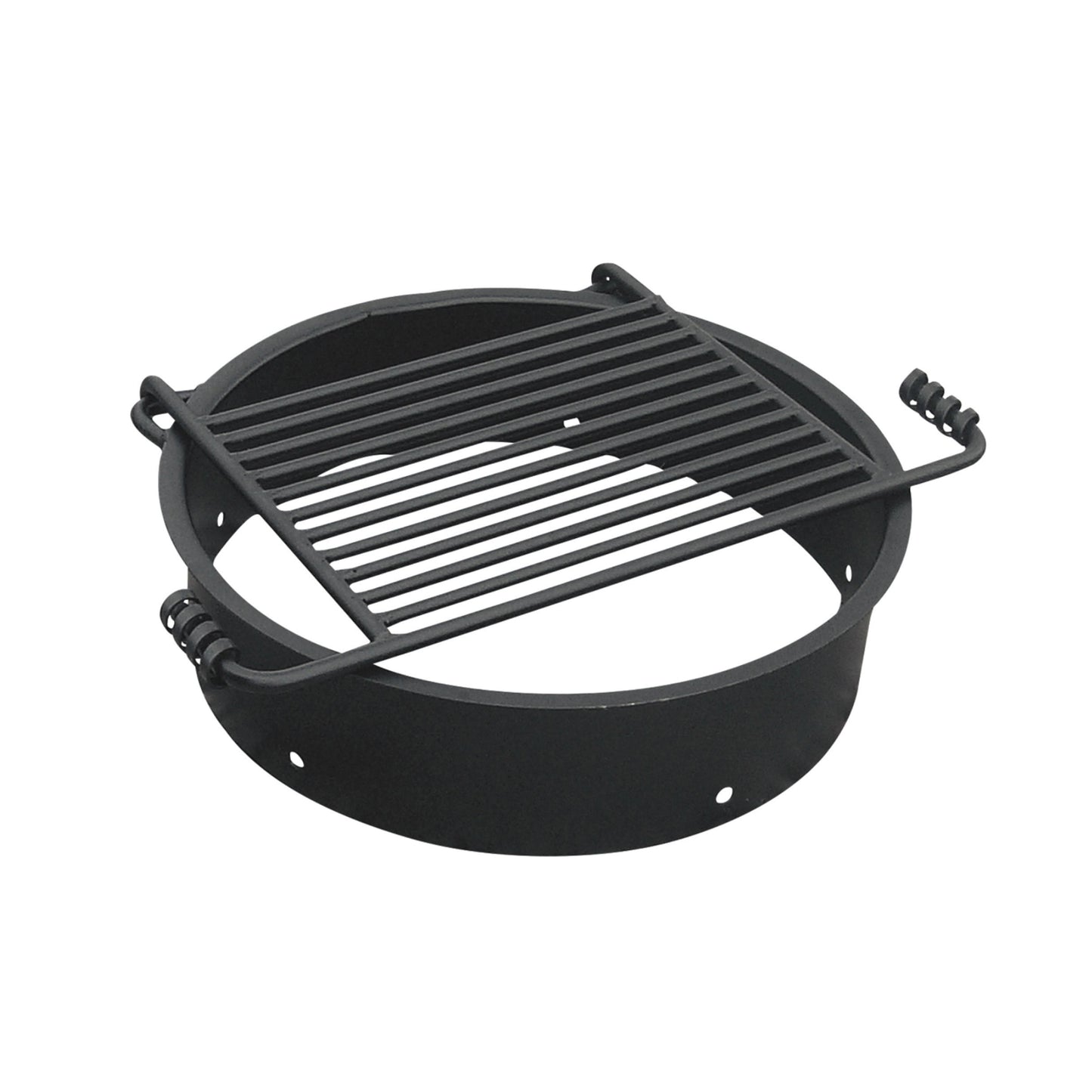 Campfire Ring with Single Level Cooking Grate - 26"