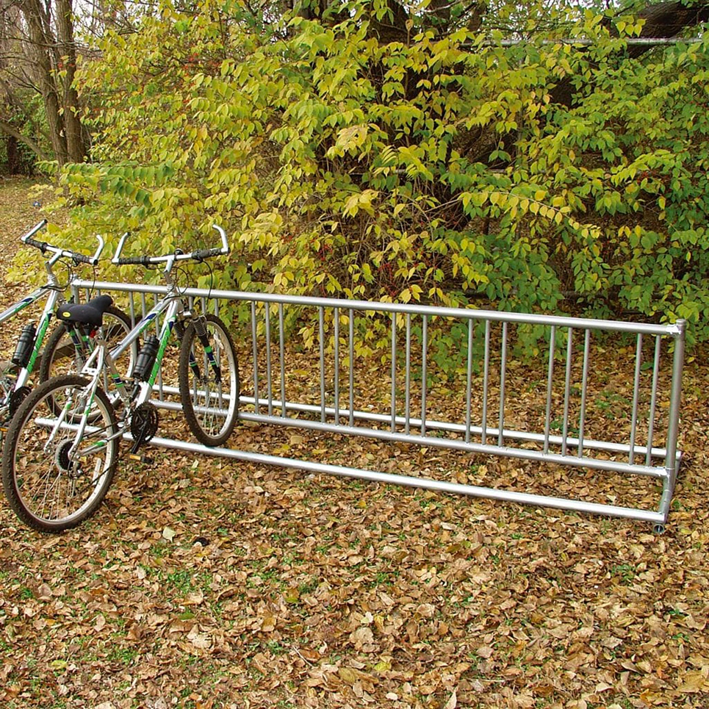 Double-Entry Bike Rack