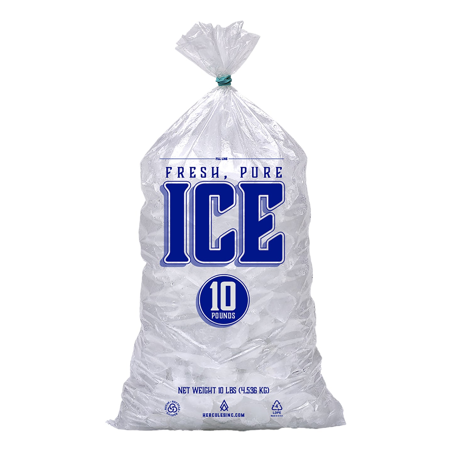 Ice Bags - Wire Wicketed - Fresh, Pure Ice