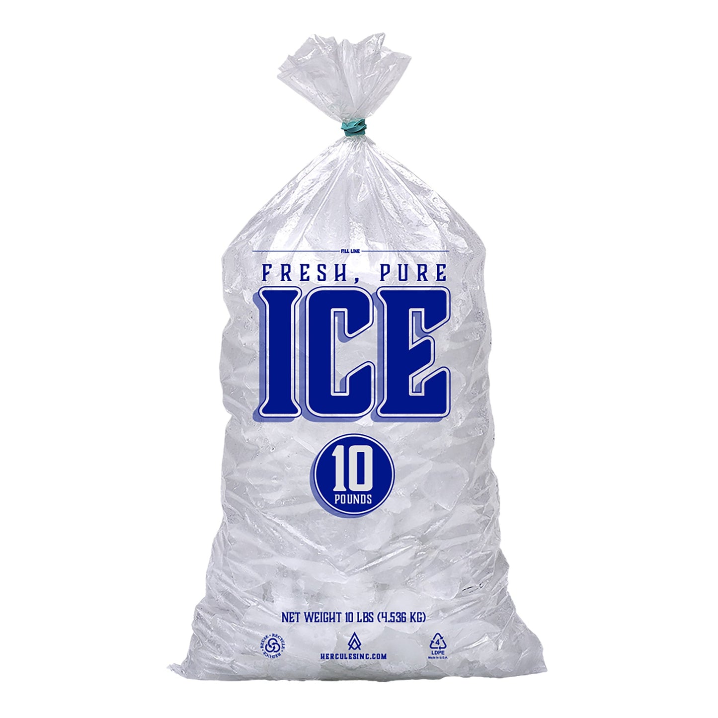 Ice Bags -  Loose/Cut - Fresh, Pure Ice