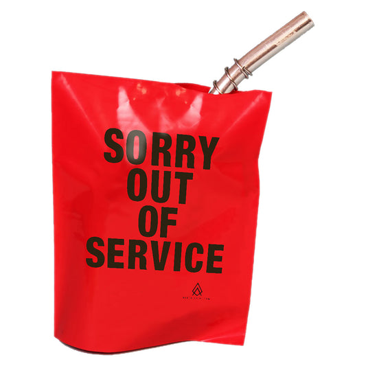 Out of Service Gas Nozzle Bag  - Red
