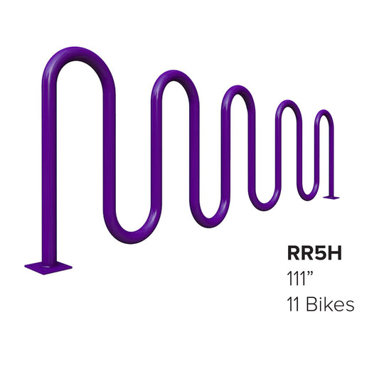 Rolling Rack - 5-Hump: 11 Bikes