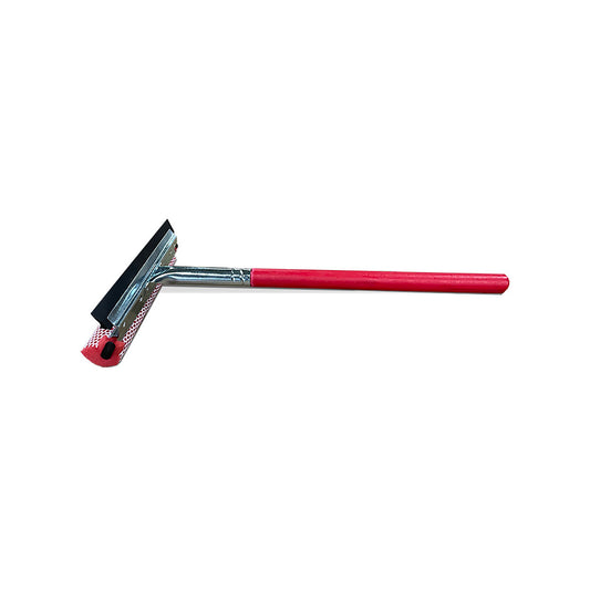 Squeegee 8" Metal Head with 12" Wooden Handle - 24 Pack