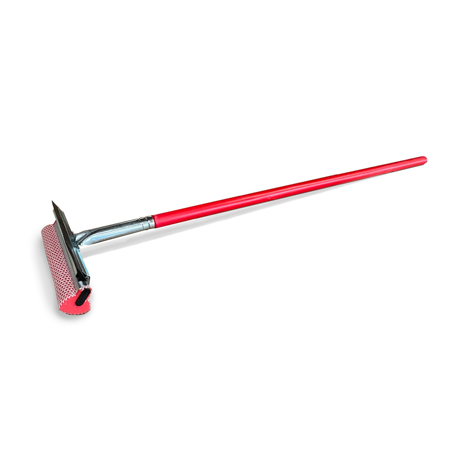 Squeegee 8" Metal Head with a 30" Wooden Handle - 24 Pack