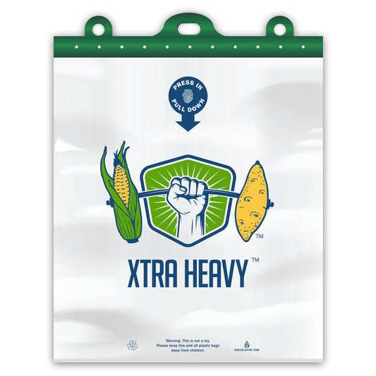 Xtra Heavy Produce Bag - 15" x 17" - LLDPE