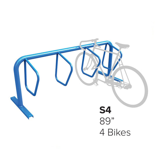 Campus Rack - Single - Sided - 4 Bikes - Hercules Inc. Shop