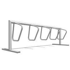 Campus Rack - Single - Sided - 5 Bikes - Hercules Inc. Shop