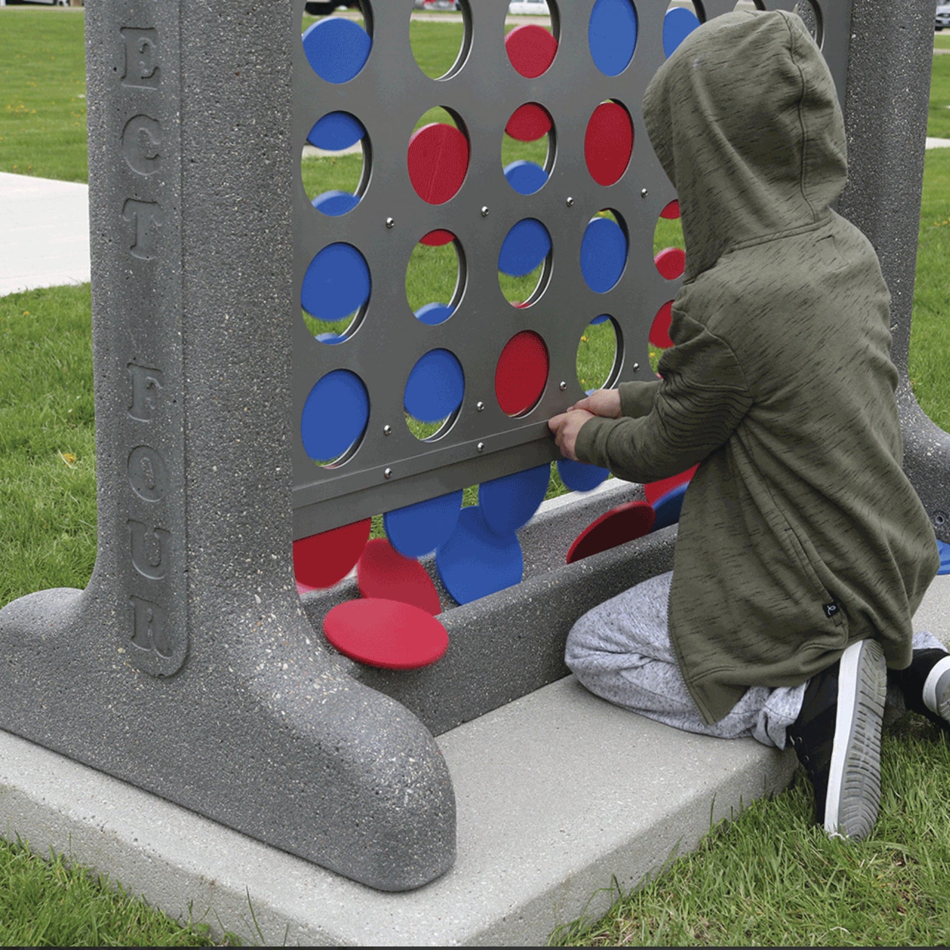 Connect 4 Concrete Game - Hercules Inc. Shop