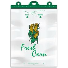 Fresh Corn Produce Bag - 15" x 19" - LLDPE - Hercules Inc. Shop