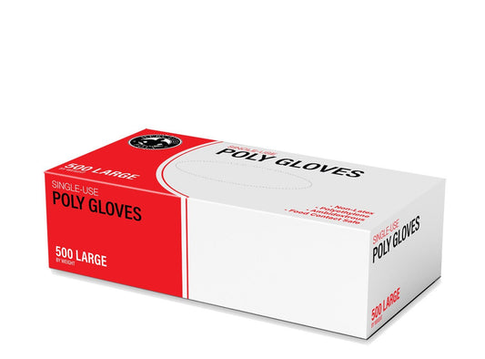 Poly Gloves - Single Use - Hercules Inc. Shop