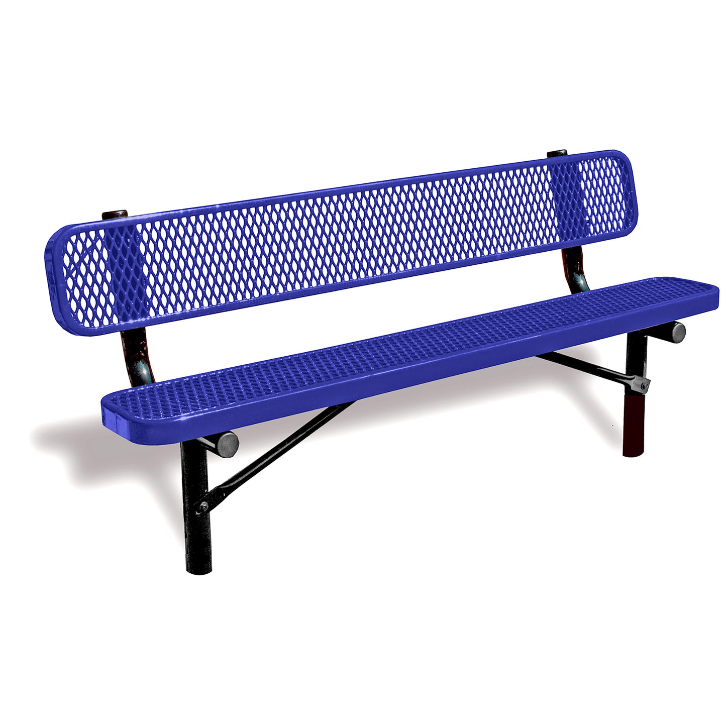 Park Bench with Back Rest