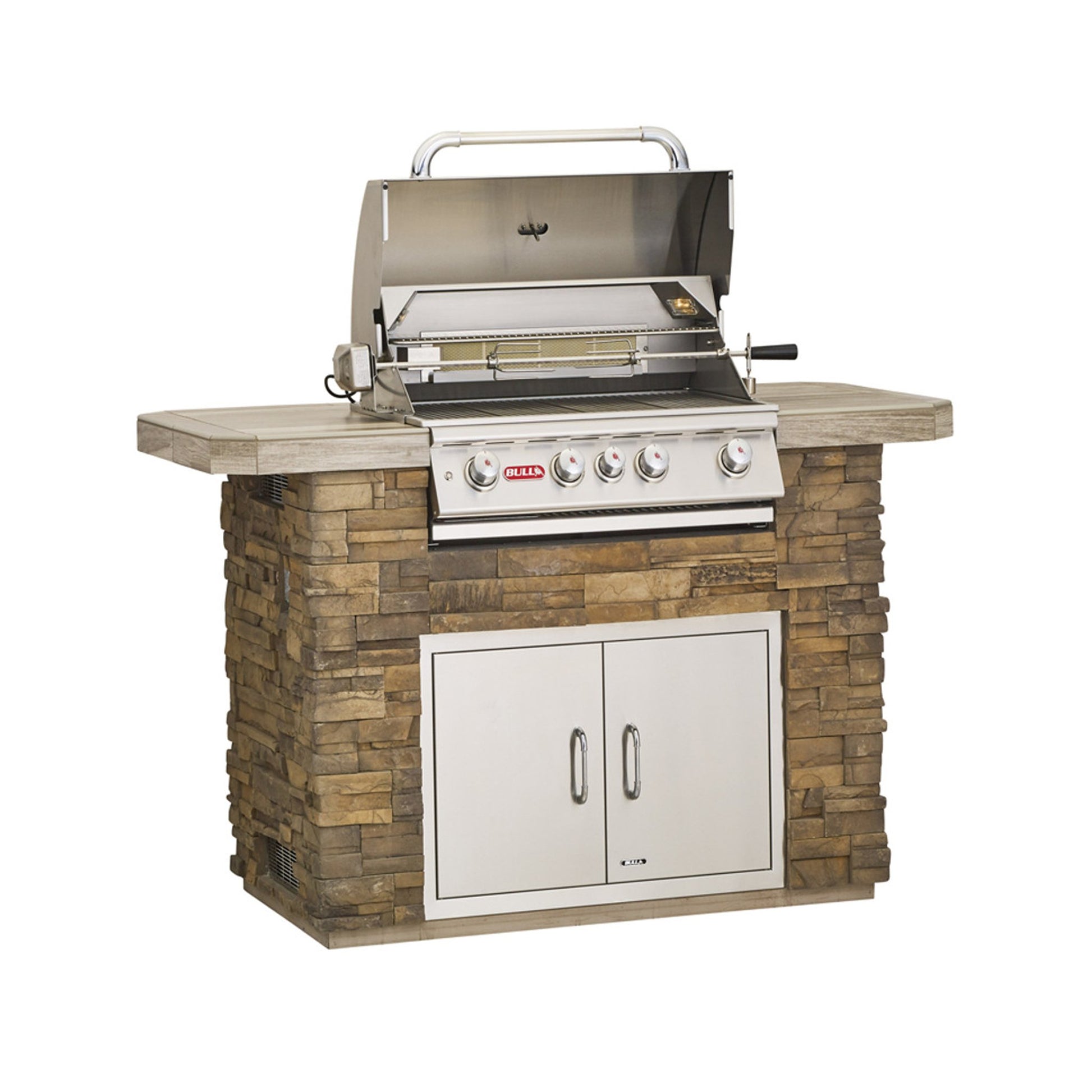 Single Grill Island - Master Q - Hercules Inc. Shop