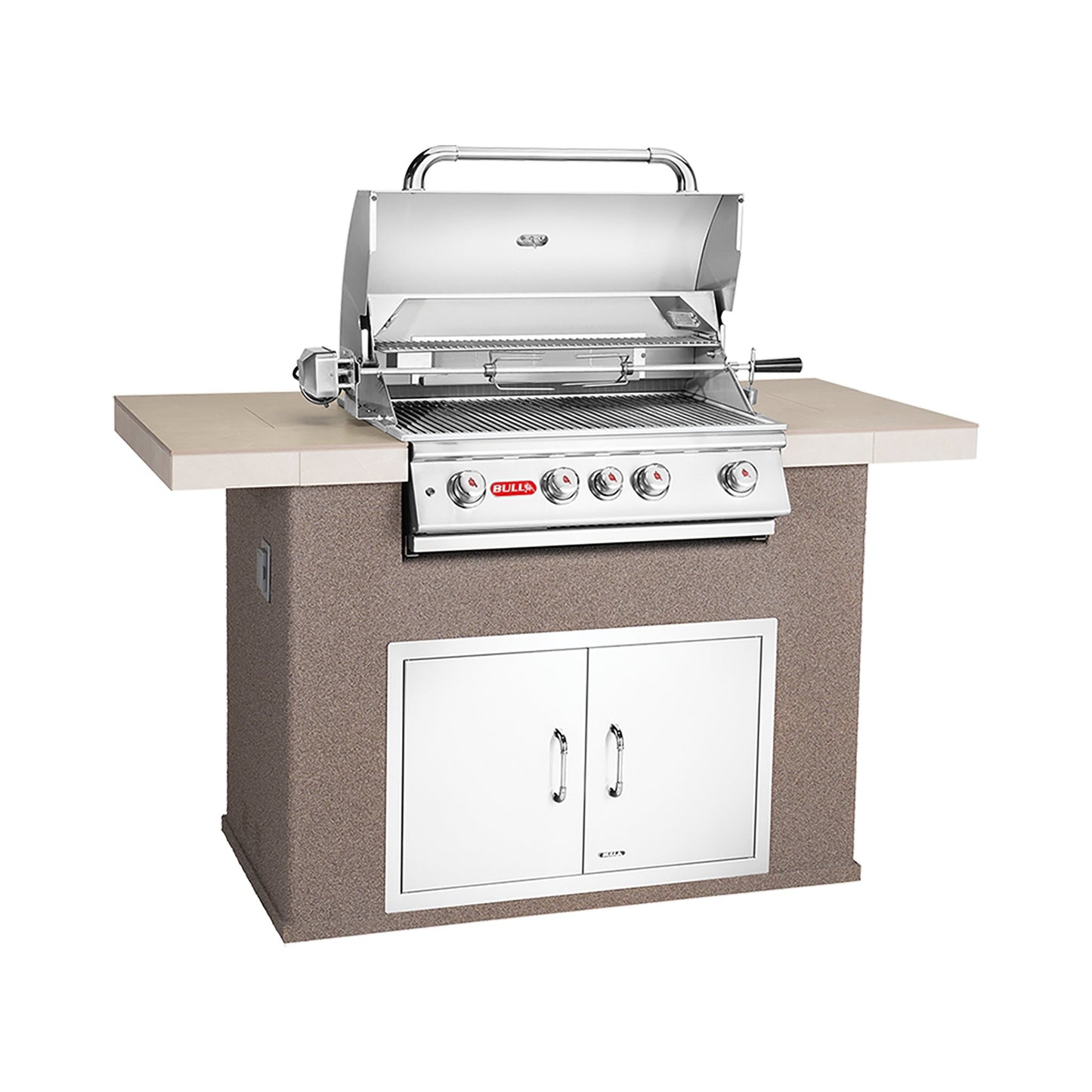 Single Grill Island - Master Q - Hercules Inc. Shop