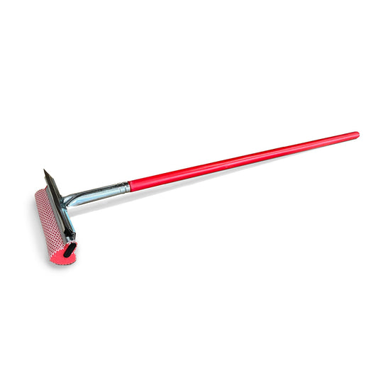 Squeegee 8" Metal Head with a 30" Wooden Handle - 24 Pack - Hercules Inc. Shop